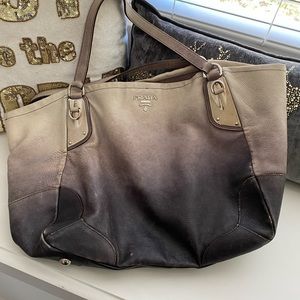 Gorgeous Prada Ombre Leather Purse